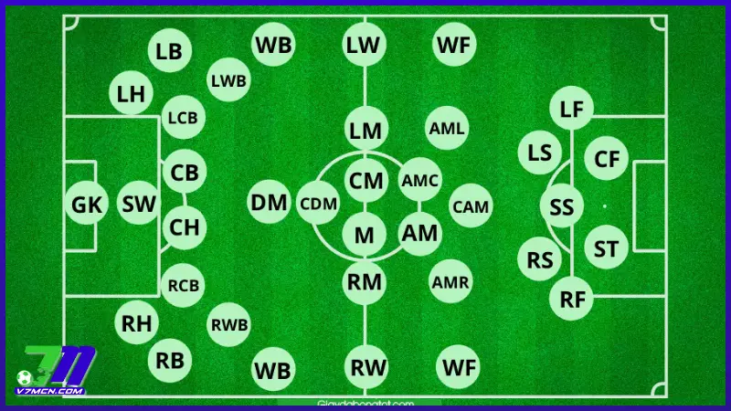 Giải thích về vị trí DM trong bóng đá là gì?