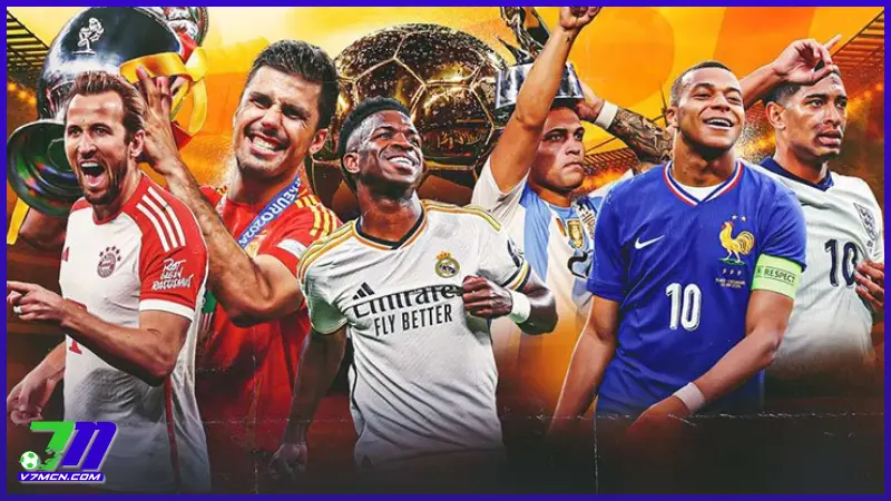 Quả Bóng Vàng 2024: Cuộc đua khốc liệt giữa Vinicius, Rodri và Bellingham