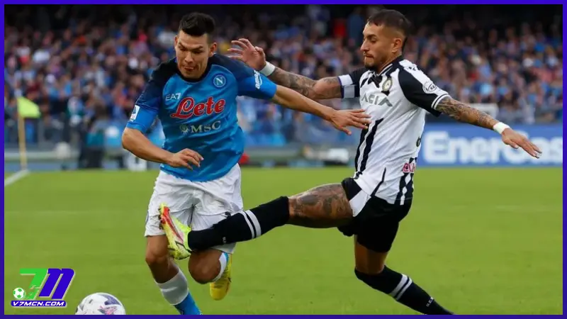 Udinese vs Napoli (15/12/2024 - 00:00) dự kiến sẽ là trận chơi áp đảo của Napoli