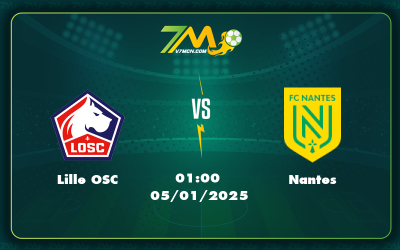 lille osc nantes 05 01 ligue 1 1 - Soi kèo Lille OSC vs Nantes Cơ hội gia tăng điểm số cho đội chủ nhà