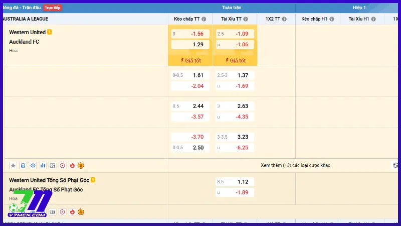 Đặc trưng nổi bật của tỷ lệ cược Indonesia