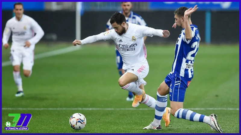 Ví dụ thực tế về kèo chấp 3 trái giữa đội Real Madrid với Alaves